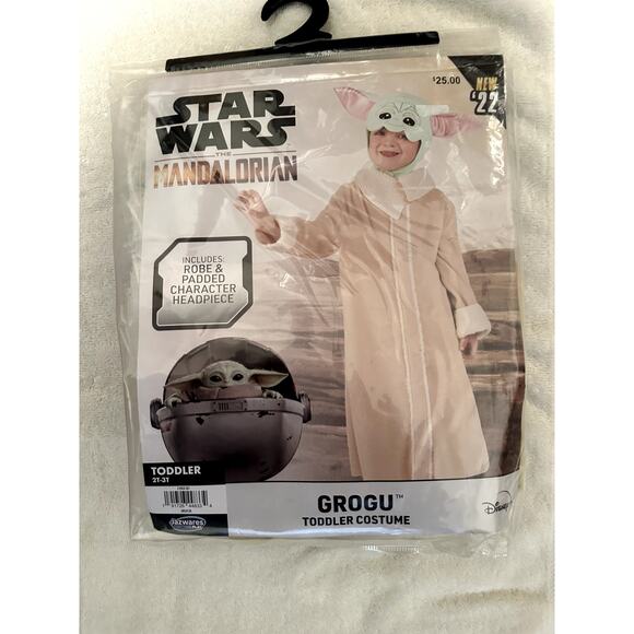 Star Wars Mandalorian Grogu Toddler Costume | Size 2T - 3T - Picture 2 of 4